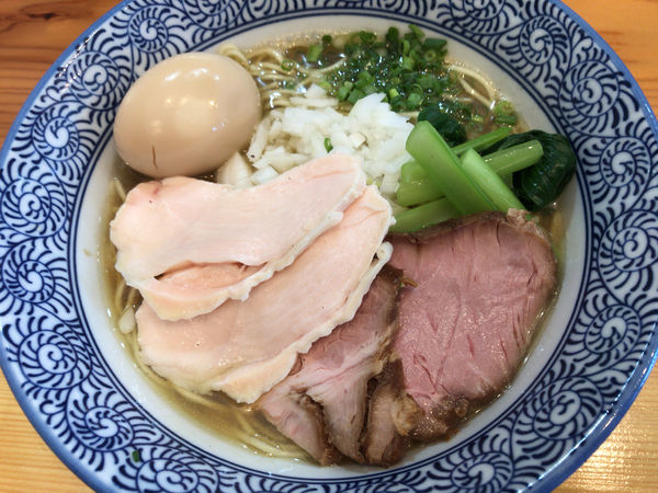 「特製煮干しそば＋和え玉」@麺屋いとうの写真