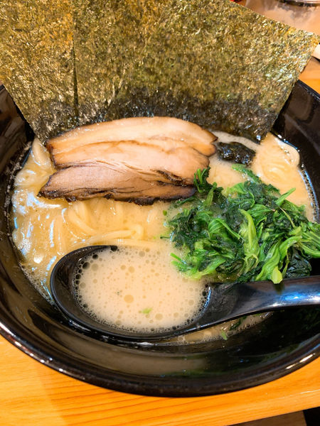 「塩ラーメン」@家系らーめん 阿部家の写真