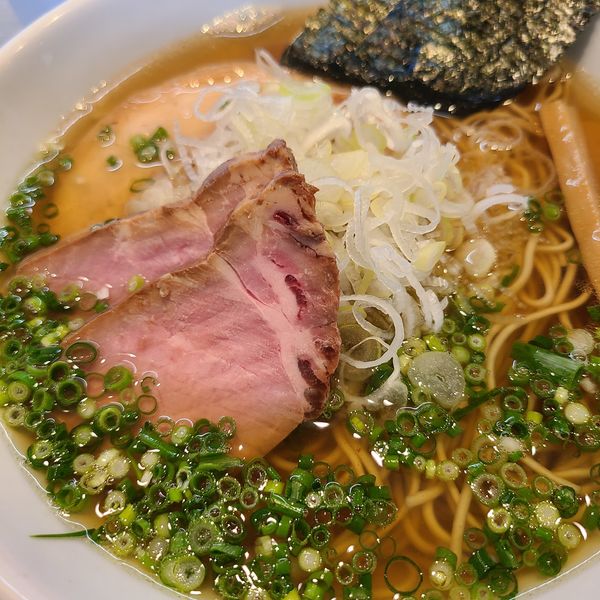 「煮干蕎麦(醤油)+チャーシュー1枚」@喜乃壺の写真