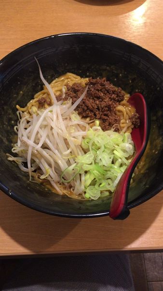 「汁無し坦々麺ランチ　850円」@坦々麺 四川の写真