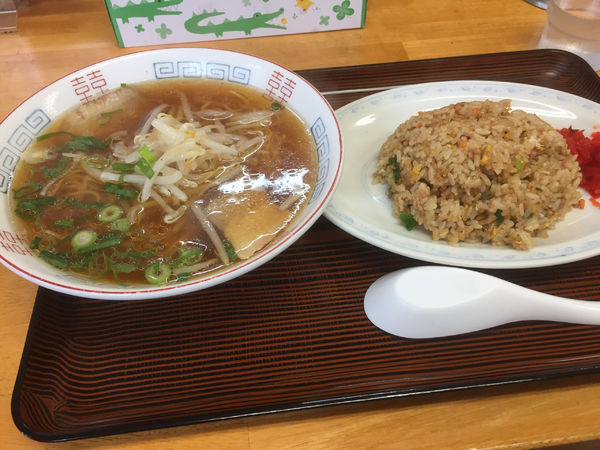 「ラーメンＡセット」@満悦の写真