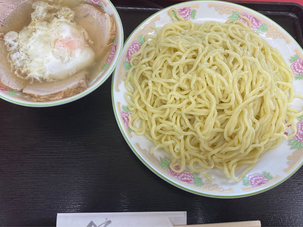 「つけ麺大玉子入り」@丸長 つくば店の写真