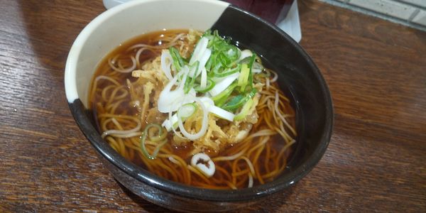 「ごぼう天そば」@大橋やの写真