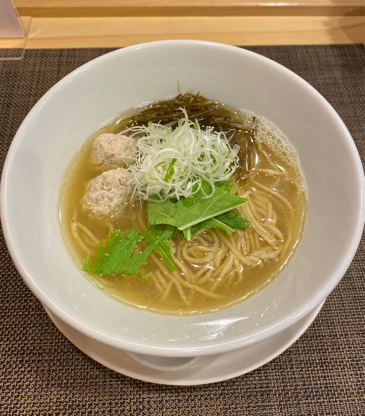 「貝塩らーめん ¥850」@自家製麺ほんまの写真