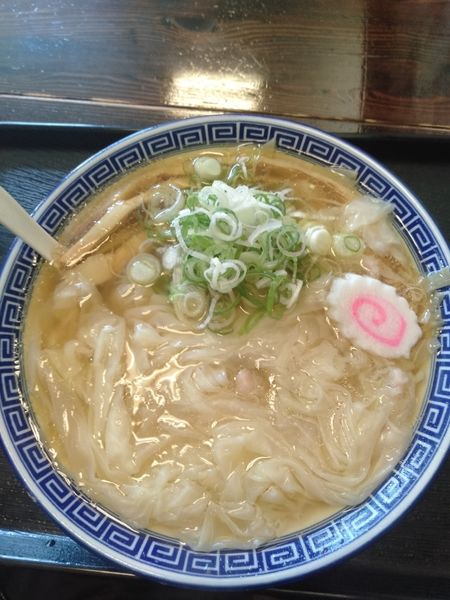 「ワンタン麺(並) 780円」@二代目高橋商店の写真