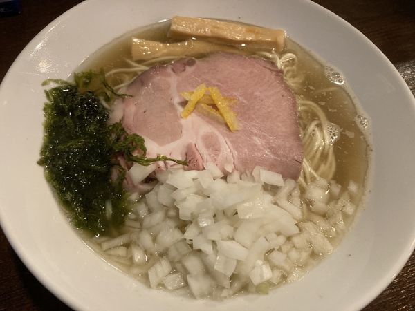 「白煮干中華そば¥780」@麺屋らんまるの写真