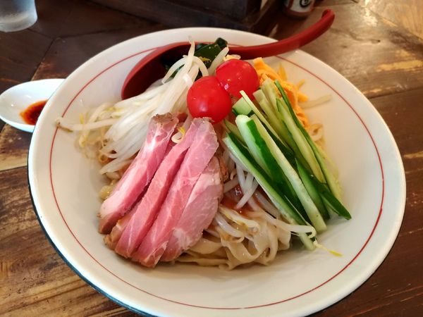 「【限定】味噌冷やし中華（大盛）」@東京味噌らーめん 鶉の写真