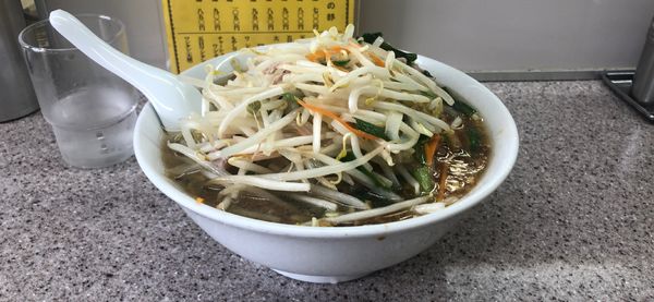 「もやし麺(大盛り)」@中華麺店 喜楽の写真