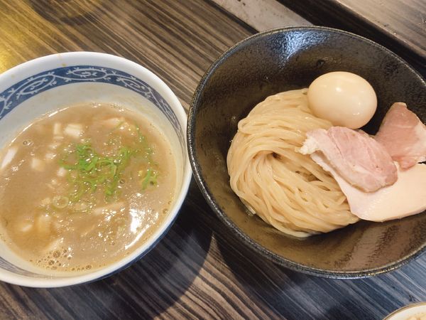 「つけ麺味玉入り」@志奈そば 田なかの写真
