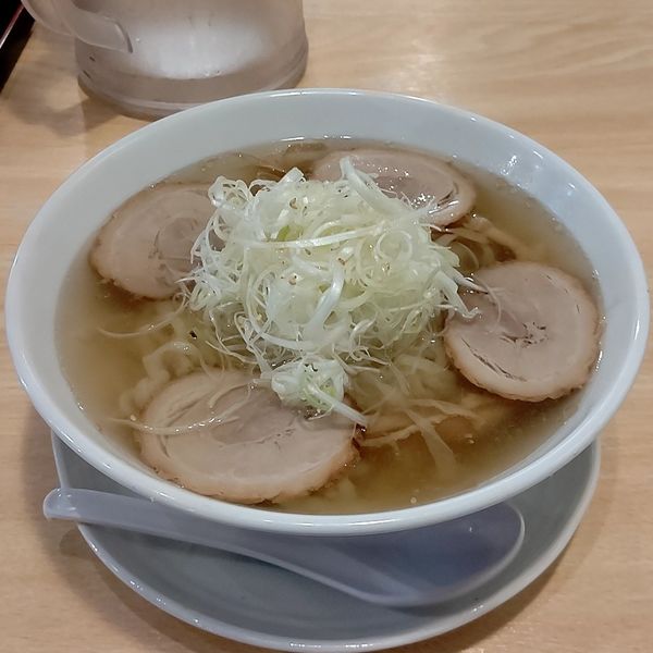 「ねぎラーメン (大盛)」@喜多方ラーメン 中田の写真