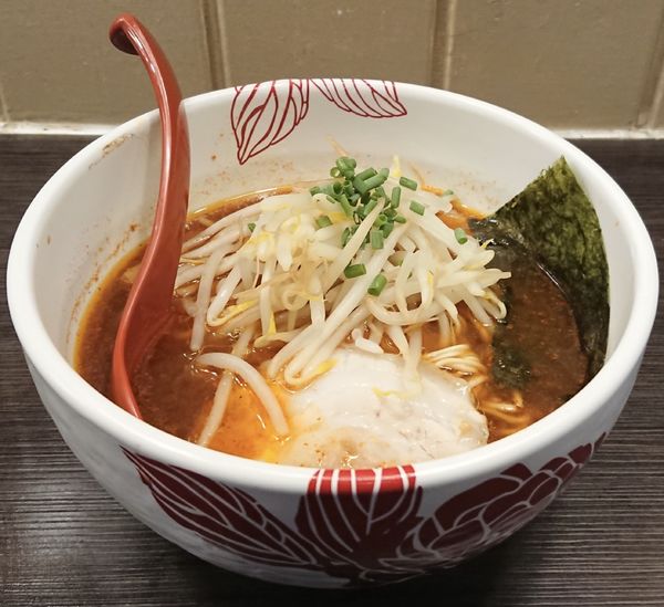 「赤いらーめん」@麺処 あす花の写真