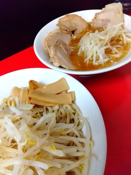 「つけ麺 + 豚まし」@ラーメンハイキックの写真