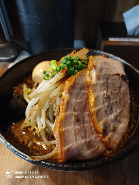 「特製辛焦がし味噌たん麺」@辛焦がし味噌たん麺 一向の写真