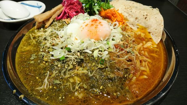 「【昼】限定：まぜ印度」@麺屋武蔵 武骨相傳の写真