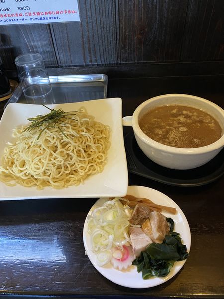「とんこつ醤油つけめん」@ごくめん 本店後藤の写真