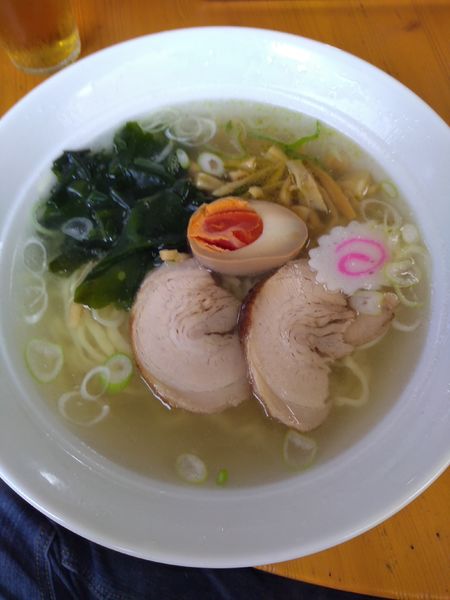 「(ランチメニューB) 塩ラーメン 半炒飯 半餃子 880円」@らーめん鳳凰の写真