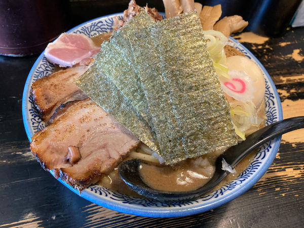 「濃厚狼煙らーめん 特製トッピング」@狼煙 〜NOROSHI〜の写真
