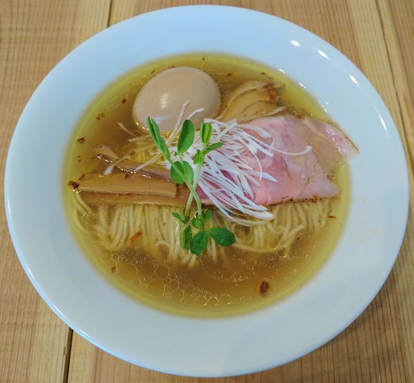 「味玉 kiri_soba 潮」@The Noodles & Saloon Kiriyaの写真