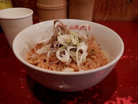 「冷　汁なし　担々麺」@大山生煎店の写真