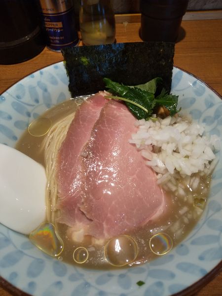 「濃い冷やし煮干しそば880円」@寿製麺よしかわ 川越店の写真