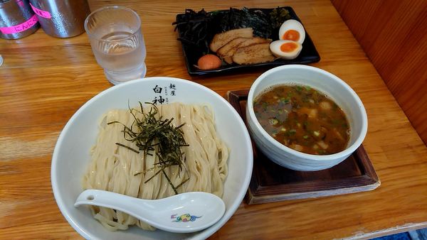 「つけ麺(全部乗せ) 1150円」@二代目 白神の写真