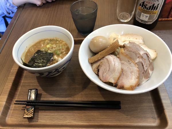 「三種のチャーシューつけめん+他」@つけめん さなだの写真