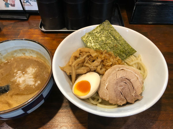 「濃魚つけ麺　醤油」@オリオン食堂の写真