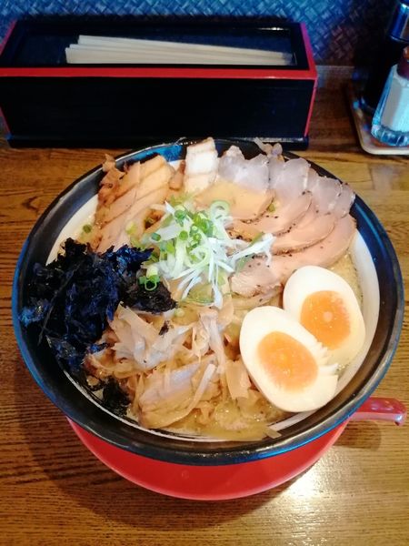 「特製味噌ラーメン大盛り」@拉麺えぼしの写真