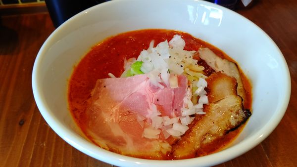 「とまとらーめん８００円」@ニューカッパの写真