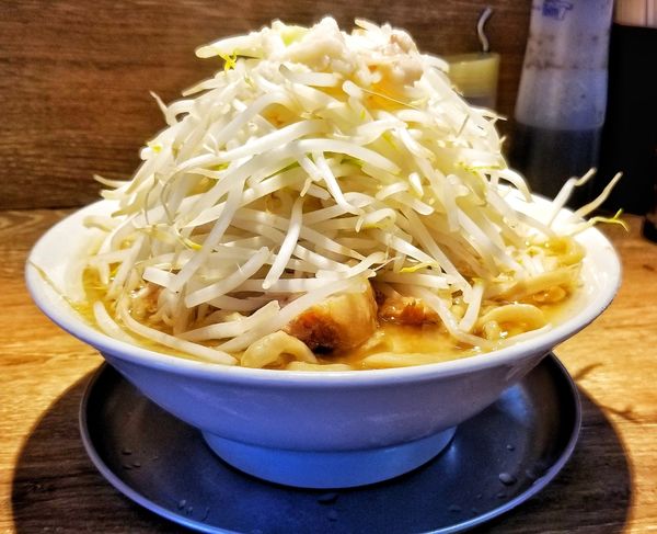 「ラーメン　ヤサイアブラ」@麺屋 浜一の写真