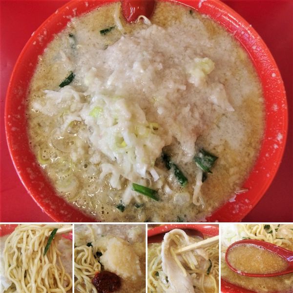 「みそらーめん＆半チャーハンセット  1000円」@らーめん弁慶 浅草本店の写真