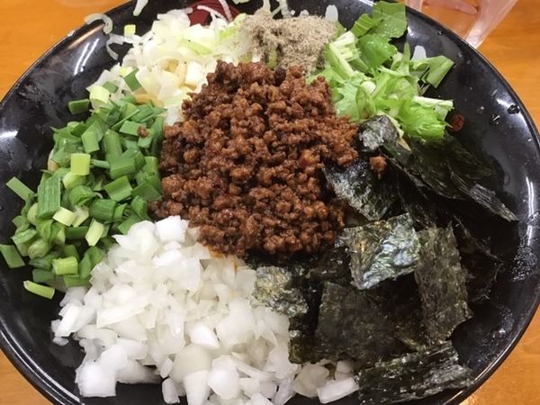 「台湾まぜそば中盛り870円」@らーめん逆流の写真