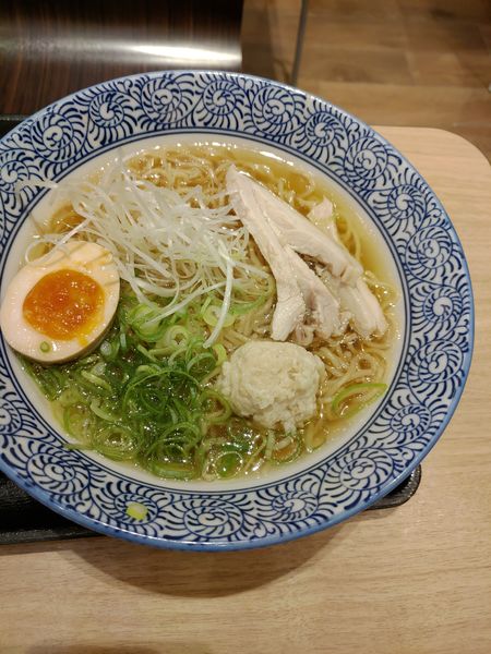 「鶏だし中華そば塩」@鶏だし 中華そば 百蔵の写真