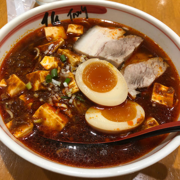「麻婆豆腐麺　二辛増し　味玉」@匠Jang 横浜ポルタ店の写真