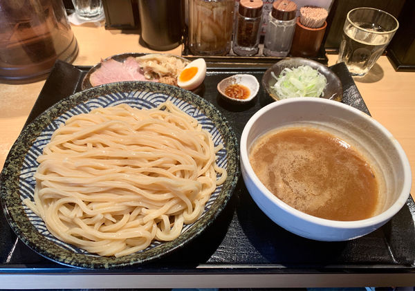 「つけ麺（中盛）」@つけ麺 道の写真