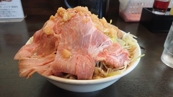「ラーメン、豚増しMIX」@ラーメンどでん 大宮店の写真