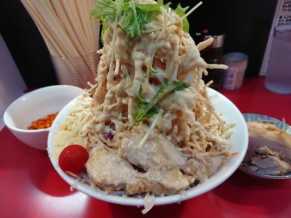 「冷やし中華 普通  豚二枚」@千里眼の写真