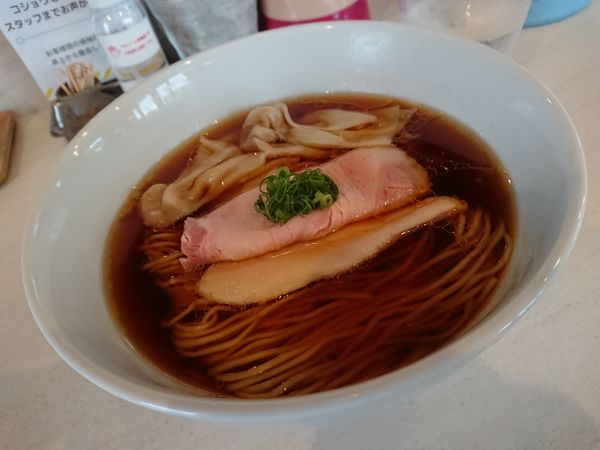 「醤油わんたん麺 960円」@青森中華そば オールウェイズの写真