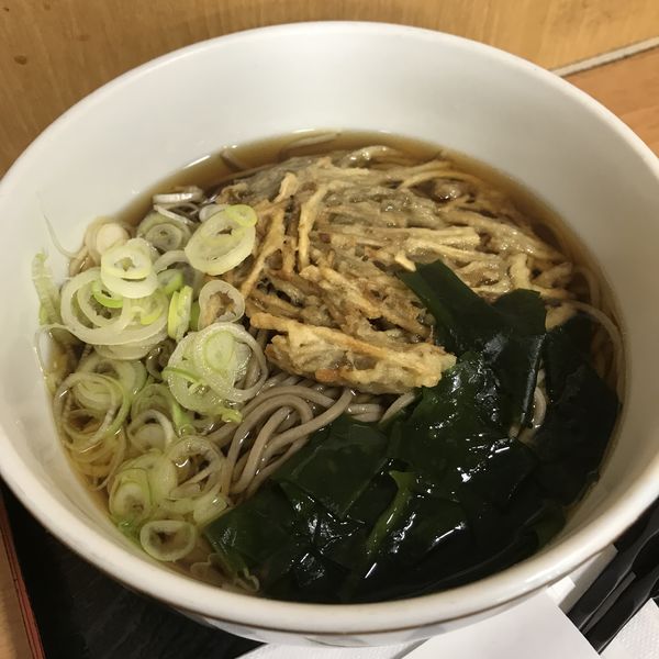 「ごぼう天(¥420)」@高幡そば 明大前店の写真