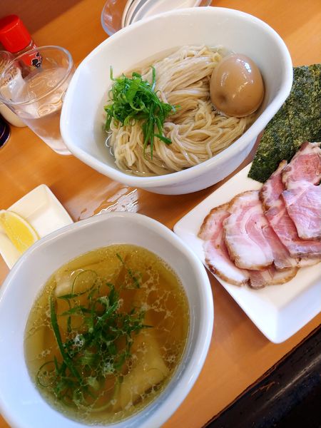 「スペシャル塩つけ麺」@麺屋 でこぼこの写真