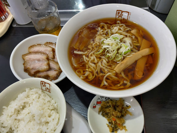 「冷やしラーメン」@喜多方ラーメン 坂内 西蒲田店の写真