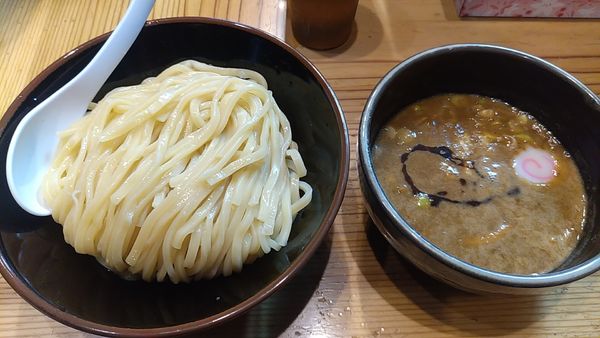 「濃厚つけ麺(大)」@銀座 朧月の写真