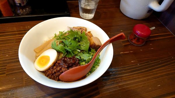 「辛味噌まぜそば」@らぁ麺や 百代の写真