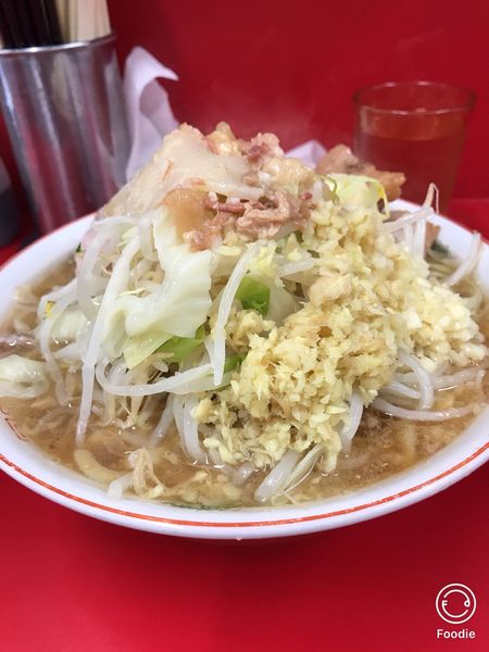 「大豚ラーメン野菜以外全マシ　950円」@ラーメン二郎 大宮公園駅前店の写真