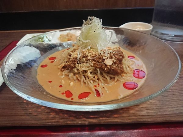 「冷製汁なし担々麺」@神保町黒須の写真