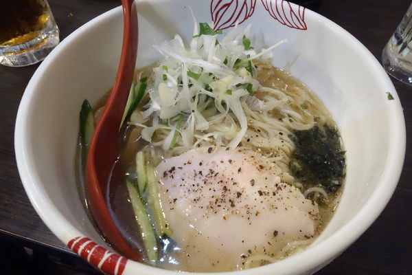 「【夏期限定】冷たい塩らーめん」@麺処 あす花の写真