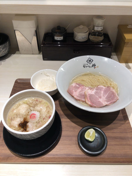 「京都産牛ホソつけ麺」@錦 セアブラノ神の写真