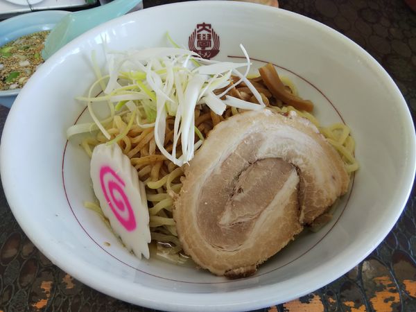 「あぶらそば　※ワカメスープ付き」@ラーメン大学 島内店の写真