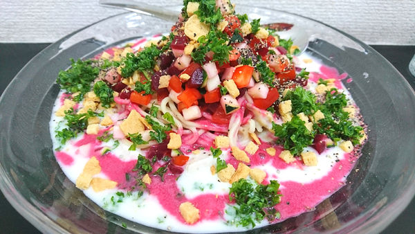 「【昼】限定：PINKビシソワーズ」@自家製麺SHINの写真