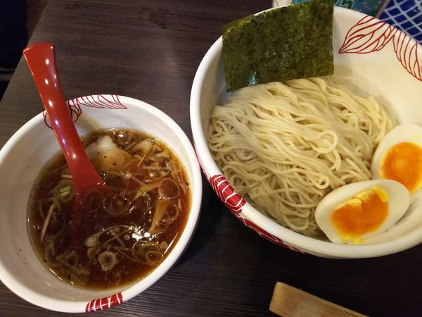 「味玉醤油つけめん（2玉）」@麺処 あす花の写真